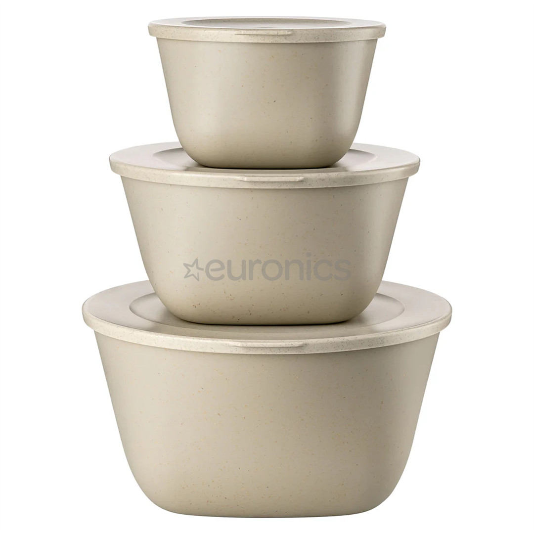 Koziol CONNECT BOX SET STOCKHOLM, 3 gab., gaiši brūna - Trauku komplekts