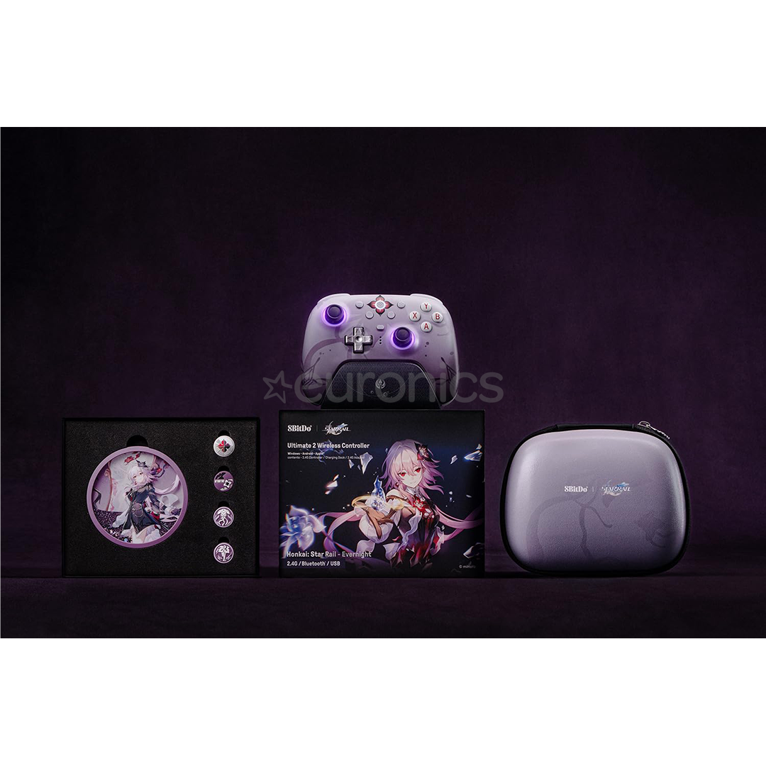 8BitDo Ultimate 2 Evernight, violeta - Bezvadu kontrolieris