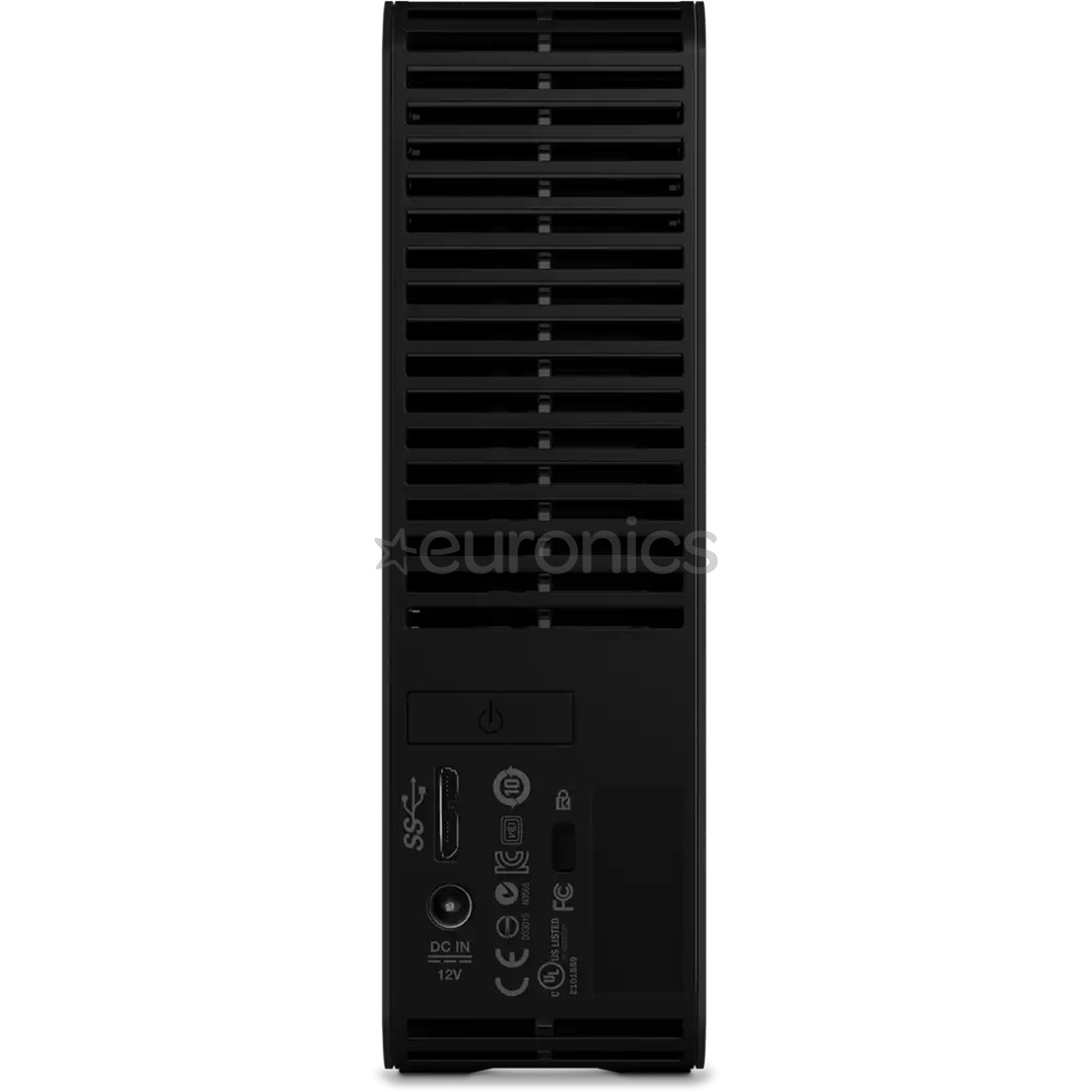 Western Digital WD Elements Desktop, 12 ТБ, черный - Внешний жесткий диск