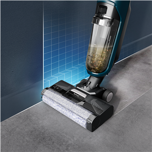 Tefal X-Clean 2, 2-in-1, сухая и влажная уборка, зеленый - Беспроводной пылесос для твердых полов