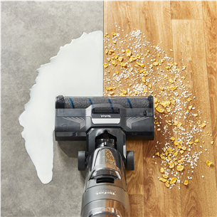 Tefal X-Clean 4, Wet & Dry, pelēka - Bezvadu putekļu sūcējs