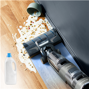 Tefal X-Clean 4, Wet & Dry, pelēka - Bezvadu putekļu sūcējs