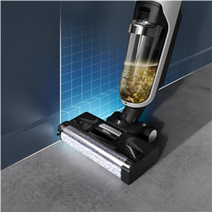 Tefal X-Clean 4, Wet & Dry, pelēka - Bezvadu putekļu sūcējs