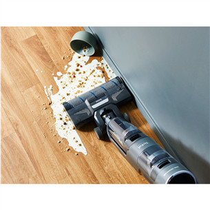 Tefal X-Clean 4, Wet & Dry, pelēka - Bezvadu putekļu sūcējs