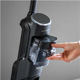 Tefal X-Clean 4, Wet & Dry, pelēka - Bezvadu putekļu sūcējs