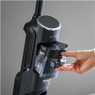 Tefal X-Clean 4, Wet & Dry, pelēka - Bezvadu putekļu sūcējs