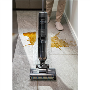 Tefal X-Clean 4, Wet & Dry, pelēka - Bezvadu putekļu sūcējs