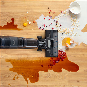 Tefal X-Clean 4, Wet & Dry, pelēka - Bezvadu putekļu sūcējs