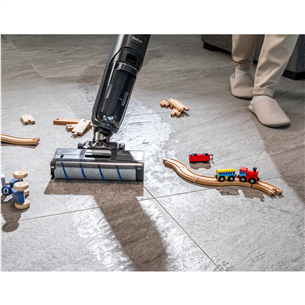 Tefal X-Clean 4, Wet & Dry, pelēka - Bezvadu putekļu sūcējs