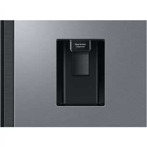 Samsung, NoFrost, 578 л, высота 178 см, серебристый - SBS-холодильник