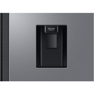 Samsung, NoFrost, 578 л, высота 178 см, серебристый - SBS-холодильник