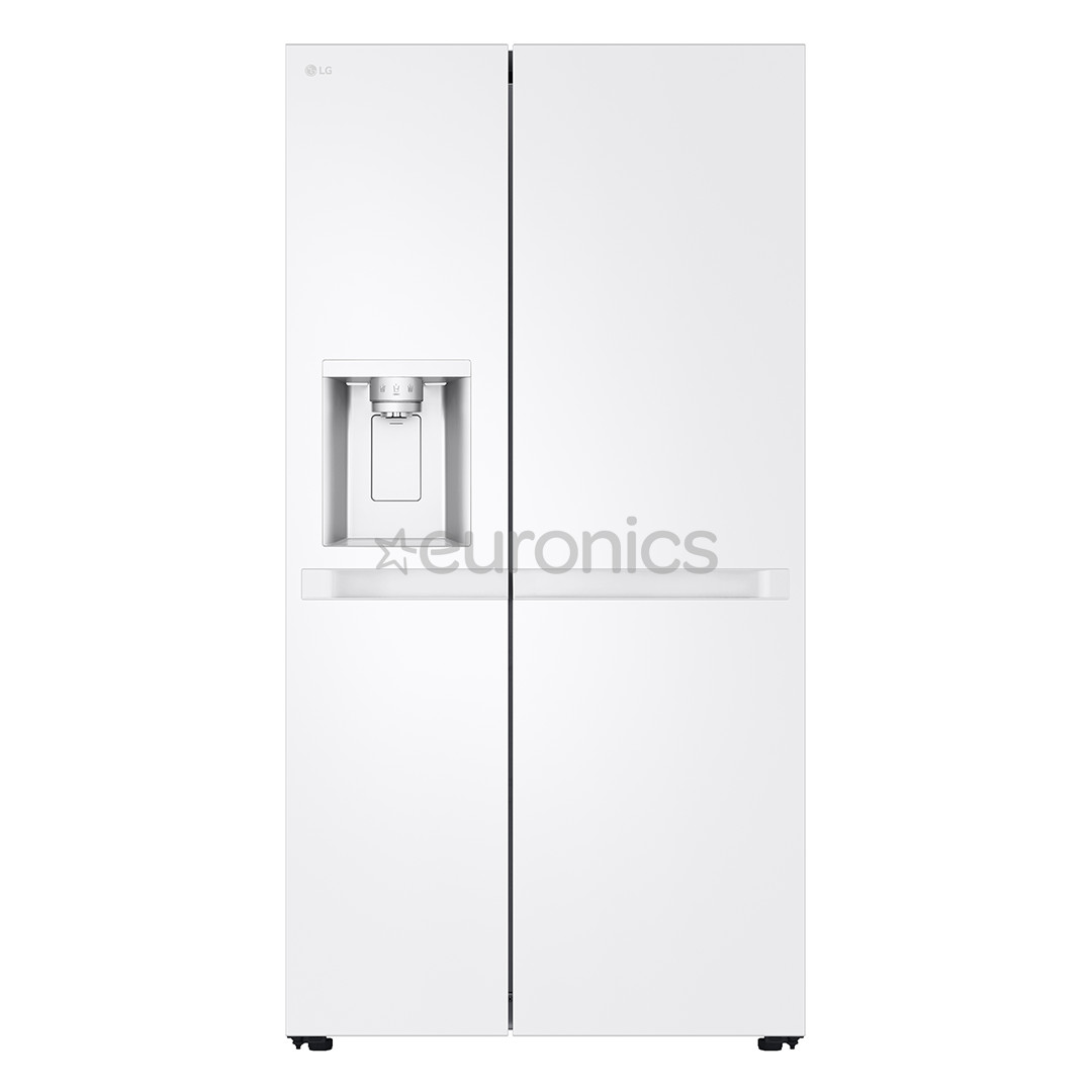 LG, Water & Ice Dispenser, 638 L, augstums 179 cm, balta - SBS Ledusskapis