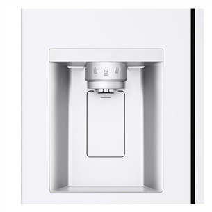 LG, Water & Ice Dispenser, 638 L, augstums 179 cm, balta - SBS Ledusskapis