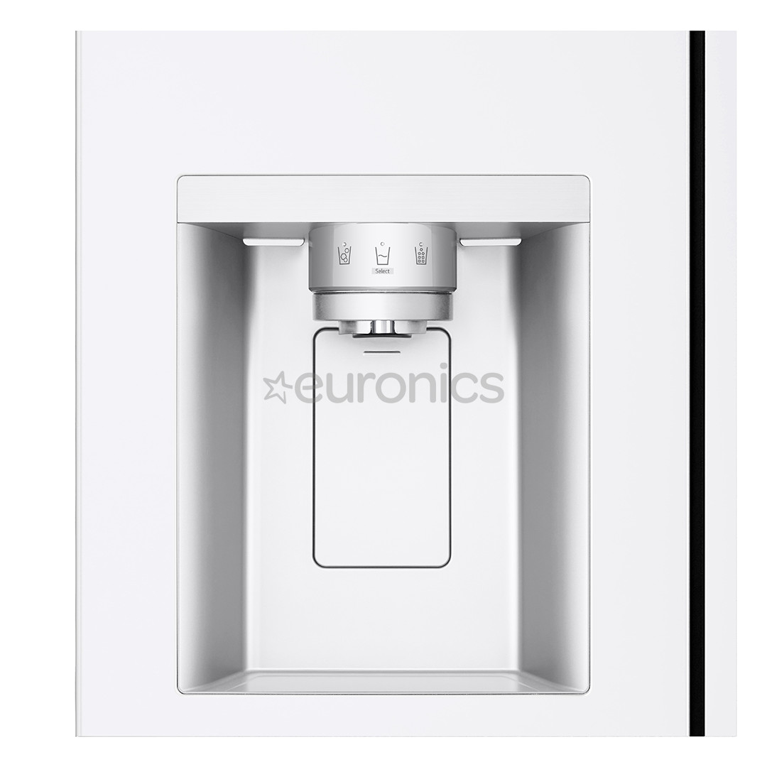 LG, Water & Ice Dispenser, 638 L, augstums 179 cm, balta - SBS Ledusskapis