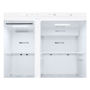 LG, Water & Ice Dispenser, 638 L, augstums 179 cm, balta - SBS Ledusskapis