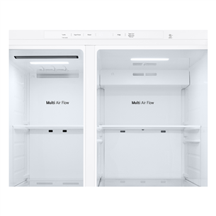 LG, Water & Ice Dispenser, 638 L, height 179 cm, white - SBS-Refrigerator