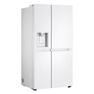 LG, Water & Ice Dispenser, 638 L, height 179 cm, white - SBS-Refrigerator