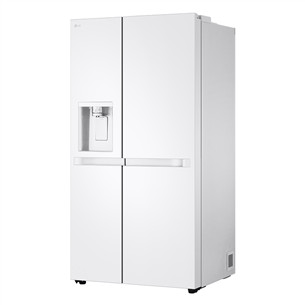 LG, Water & Ice Dispenser, 638 L, augstums 179 cm, balta - SBS Ledusskapis