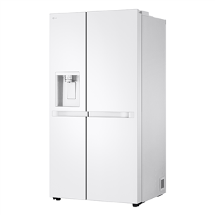 LG, Water & Ice Dispenser, 638 L, height 179 cm, white - SBS-Refrigerator