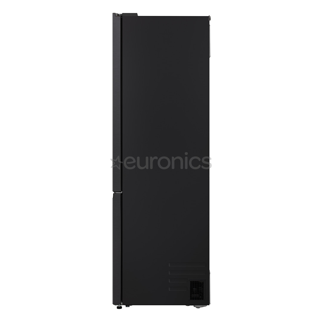 LG, NoFrost, 375 L, augstums 203 cm, melna tērauda - Ledusskapis