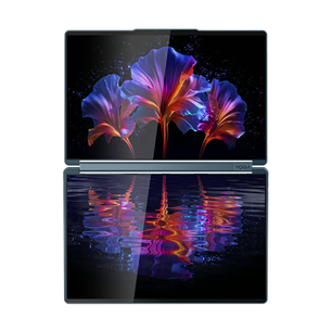 Lenovo Yoga Book 9i Gen 10, 14'', WQXGA+, OLED, 120 Hz, Ultra 7, 32 GB, 1 TB, W11P, ENG, zila - Portatīvais dators