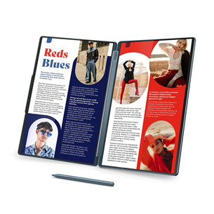 Lenovo Yoga Book 9i Gen 10, 14'', WQXGA+, OLED, 120 Hz, Ultra 7, 32 GB, 1 TB, W11P, ENG, zila - Portatīvais dators