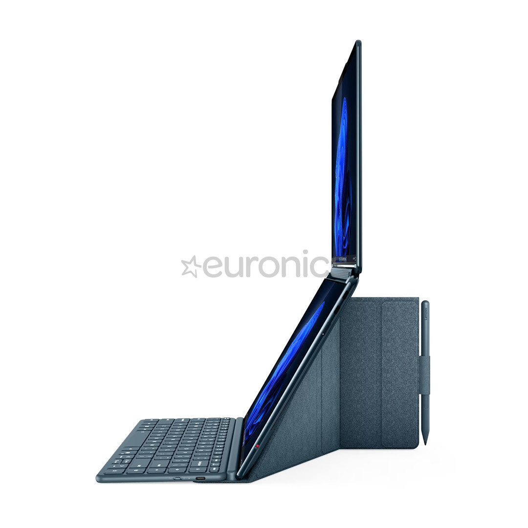 Lenovo Yoga Book 9i Gen 10, 14'', WQXGA+, OLED, 120 Hz, Ultra 7, 32 GB, 1 TB, W11P, ENG, zila - Portatīvais dators