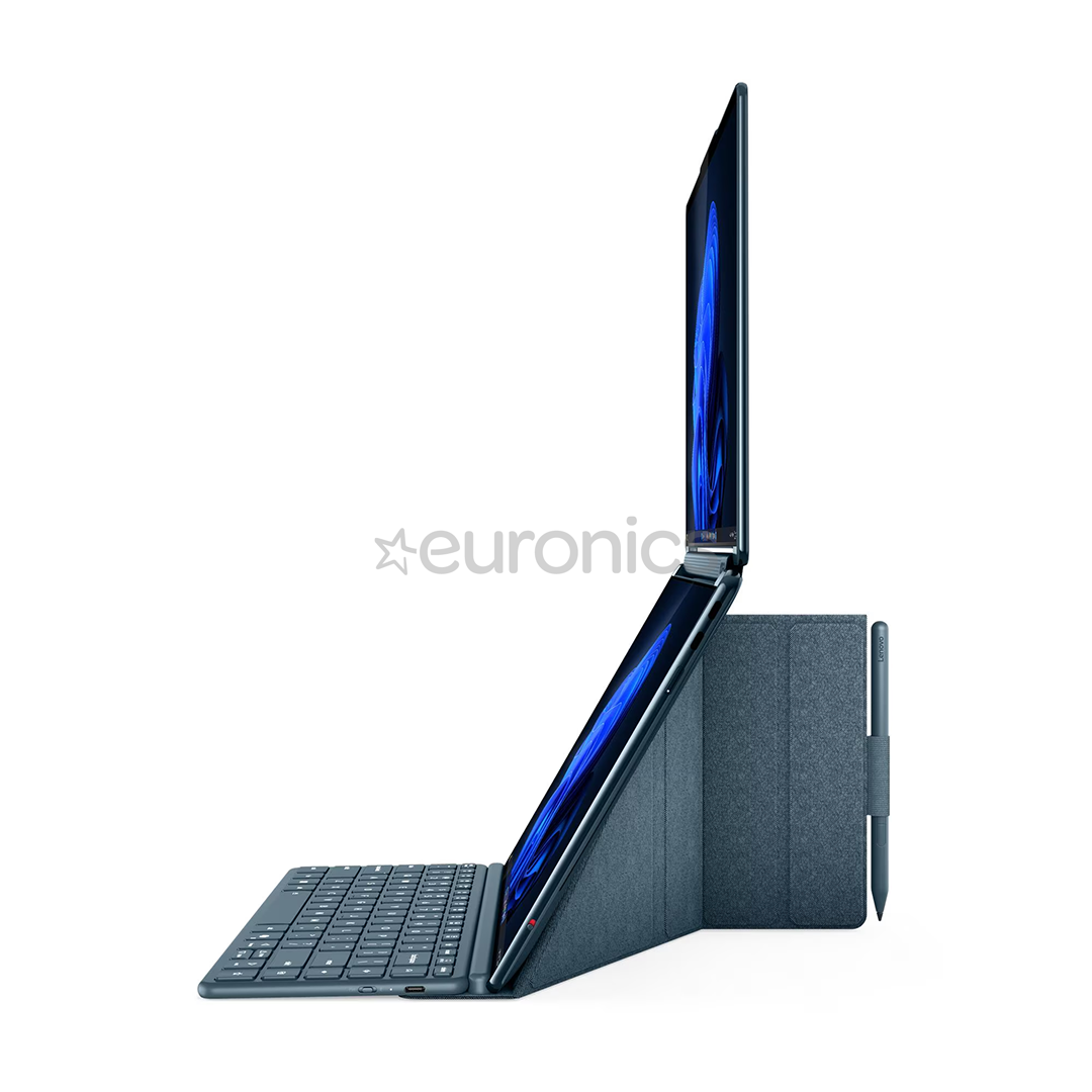 Lenovo Yoga Book 9i Gen 10, 14'', WQXGA+, OLED, 120 Hz, Ultra 7, 32 GB, 1 TB, W11P, ENG, zila - Portatīvais dators