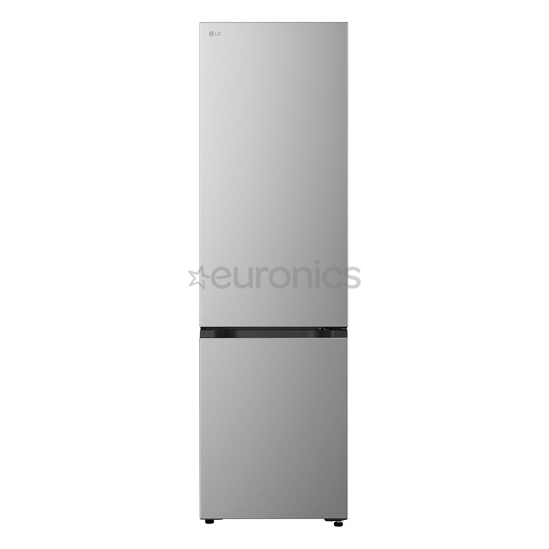 LG, NoFrost, 375 L, height 203 cm, silver - Refrigerator GBBS524CPY.APYQEUZ