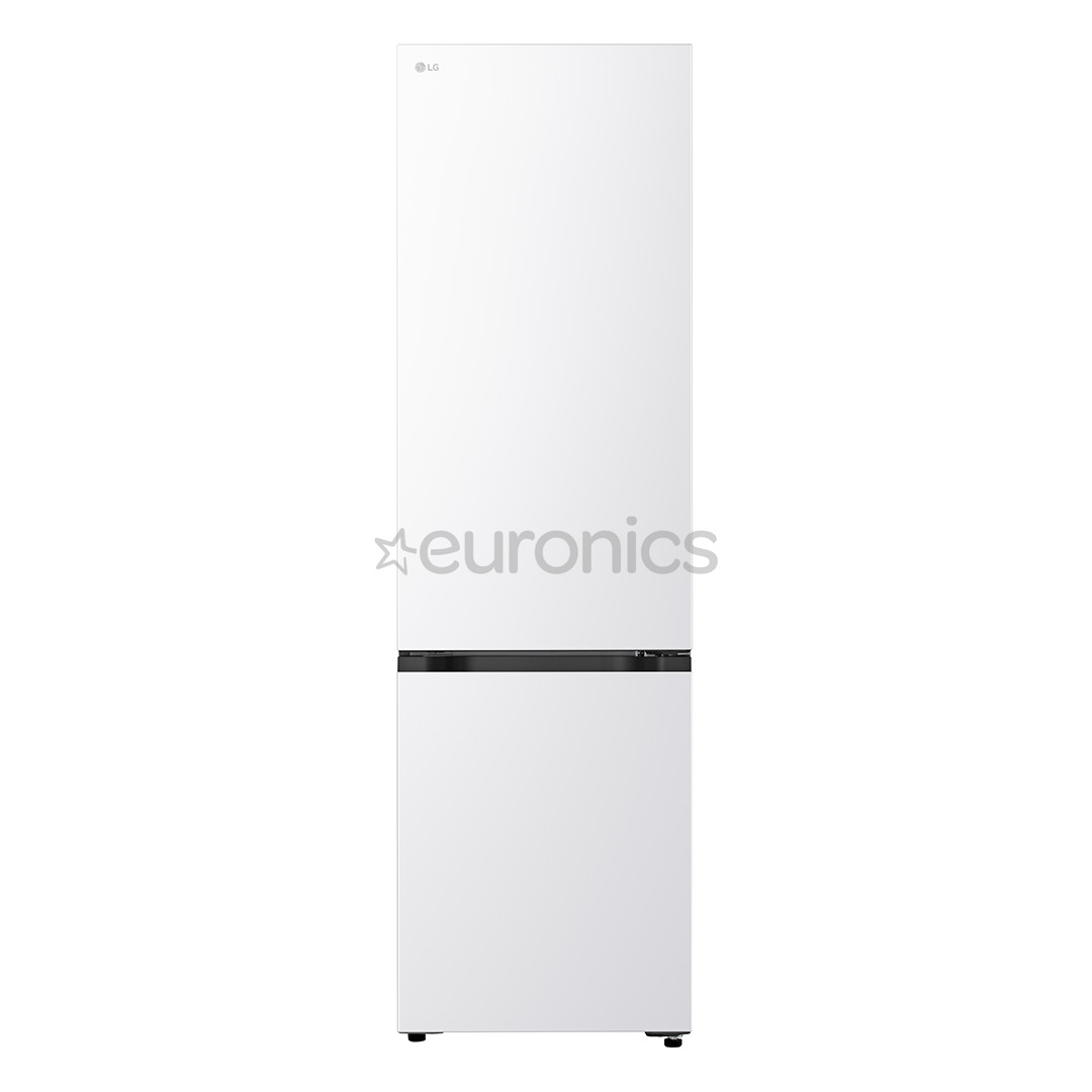 LG, NoFrost, 375 L, height 203 cm, white - Refrigerator