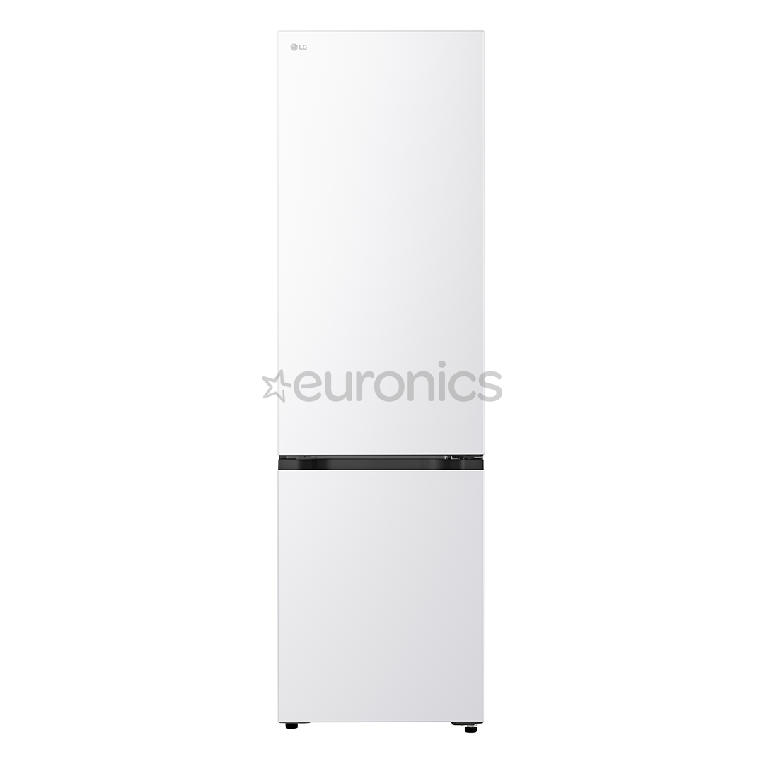 LG, NoFrost, 375 L, height 203 cm, white - Refrigerator