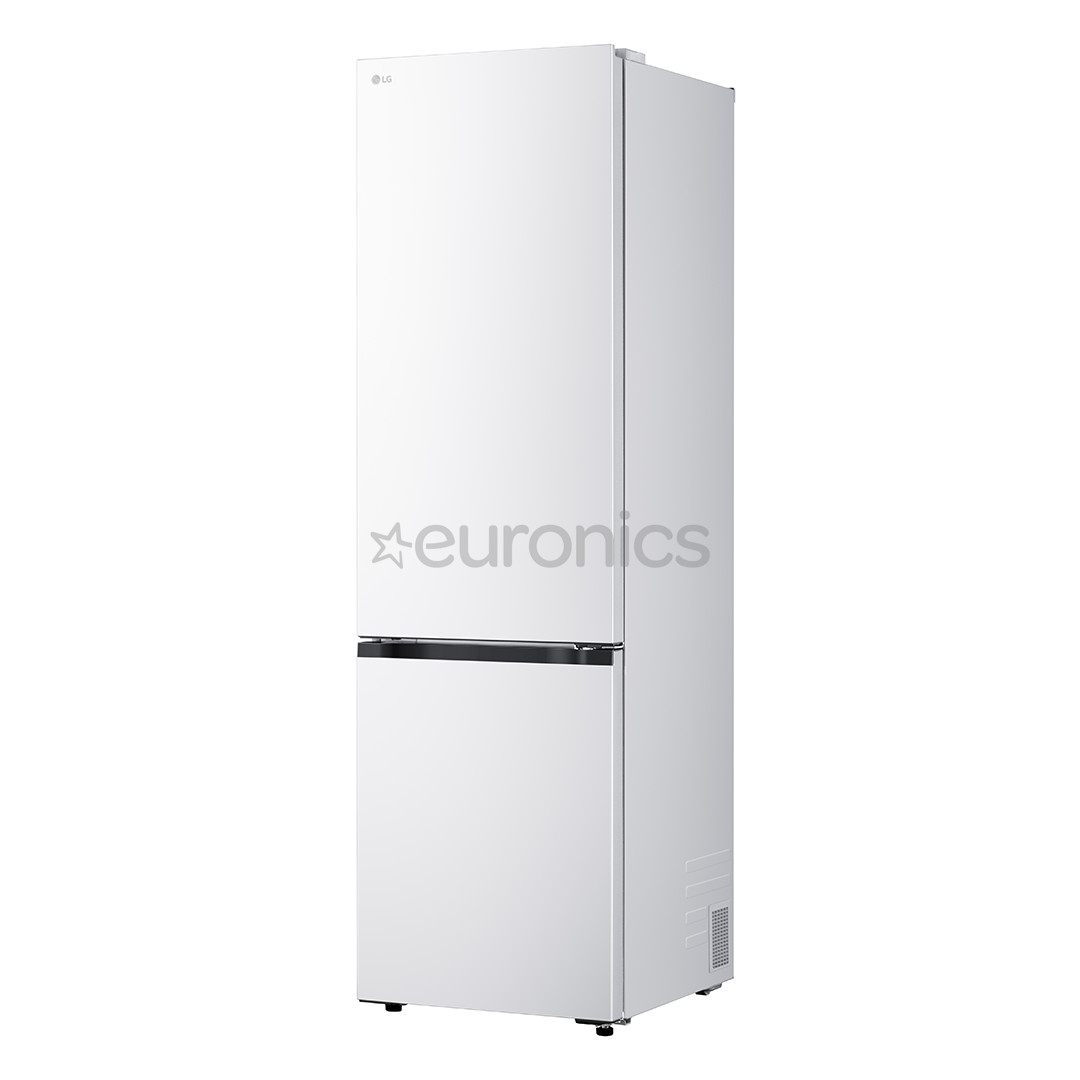 LG, NoFrost, 375 L, height 203 cm, white - Refrigerator