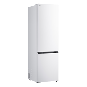 LG, NoFrost, 375 L, height 203 cm, white - Refrigerator
