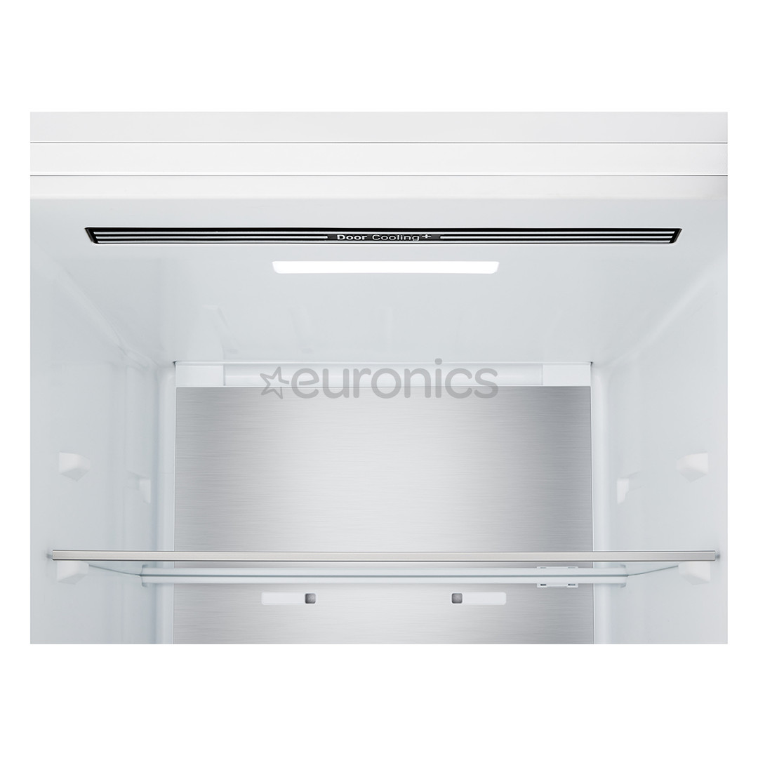 LG, NoFrost, 375 L, height 203 cm, white - Refrigerator