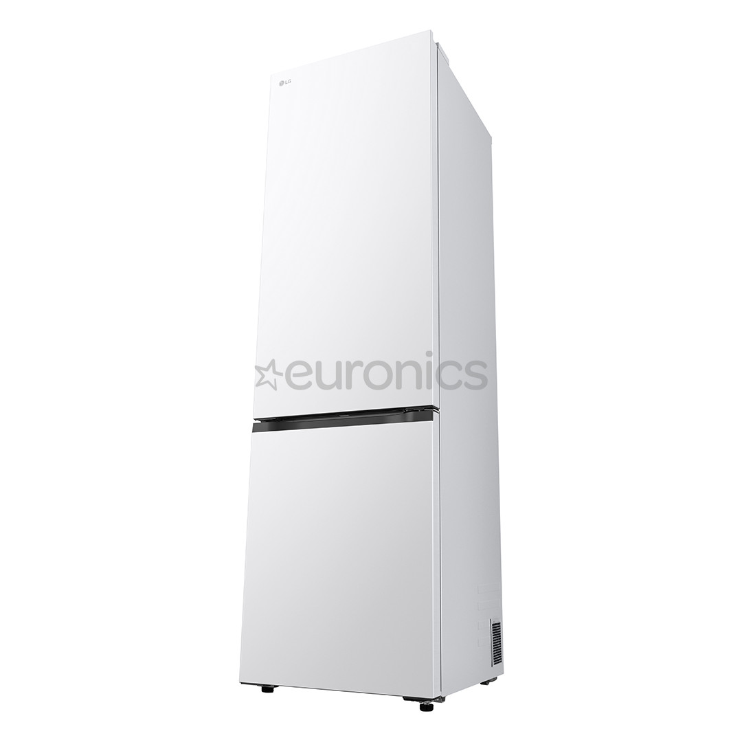 LG, NoFrost, 375 L, height 203 cm, white - Refrigerator