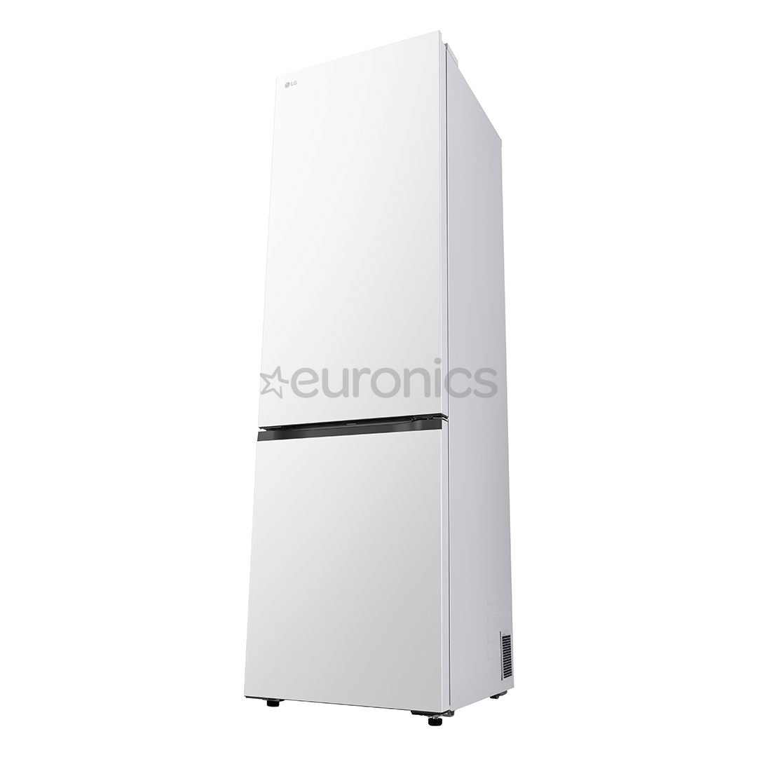 LG, NoFrost, 375 L, height 203 cm, white - Refrigerator