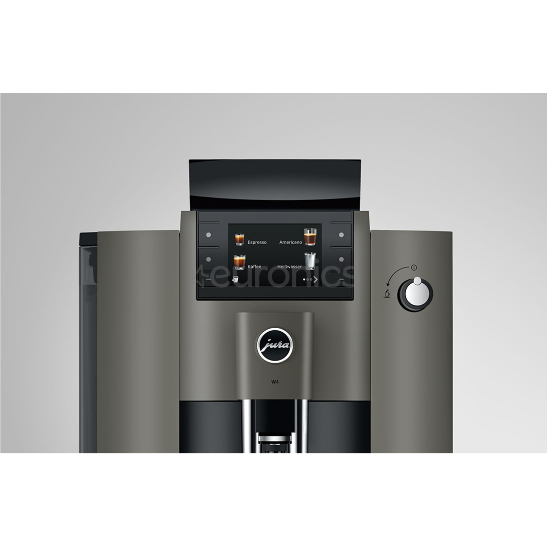 JURA Pro W4 Dark Inox (EA), темная нерж. сталь – Кофемашина