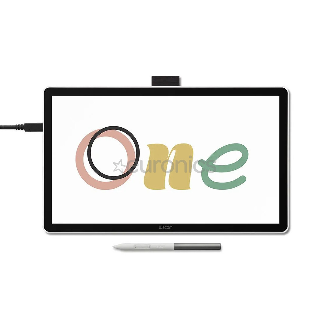 Wacom One 14, balta - Grafiskā planšete