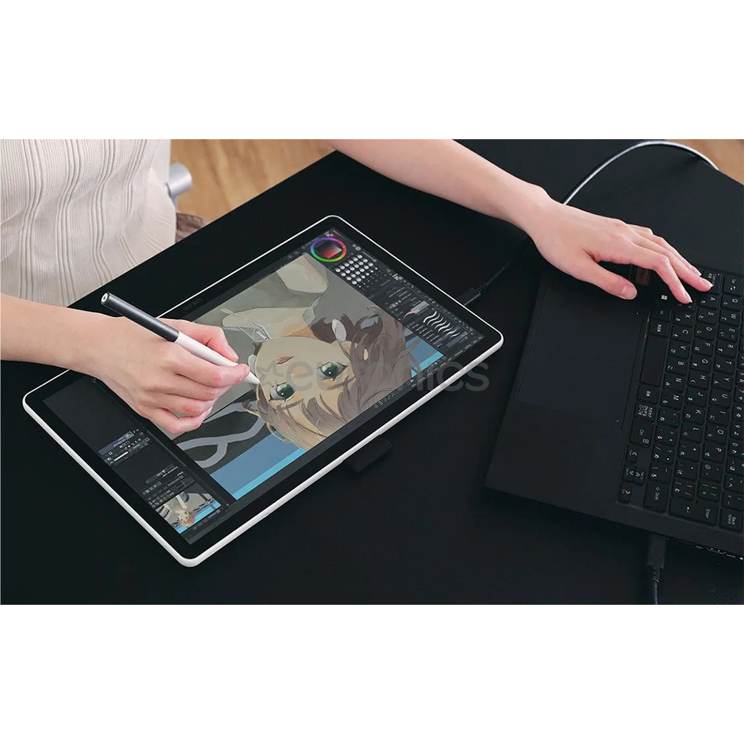 Wacom One 14, balta - Grafiskā planšete