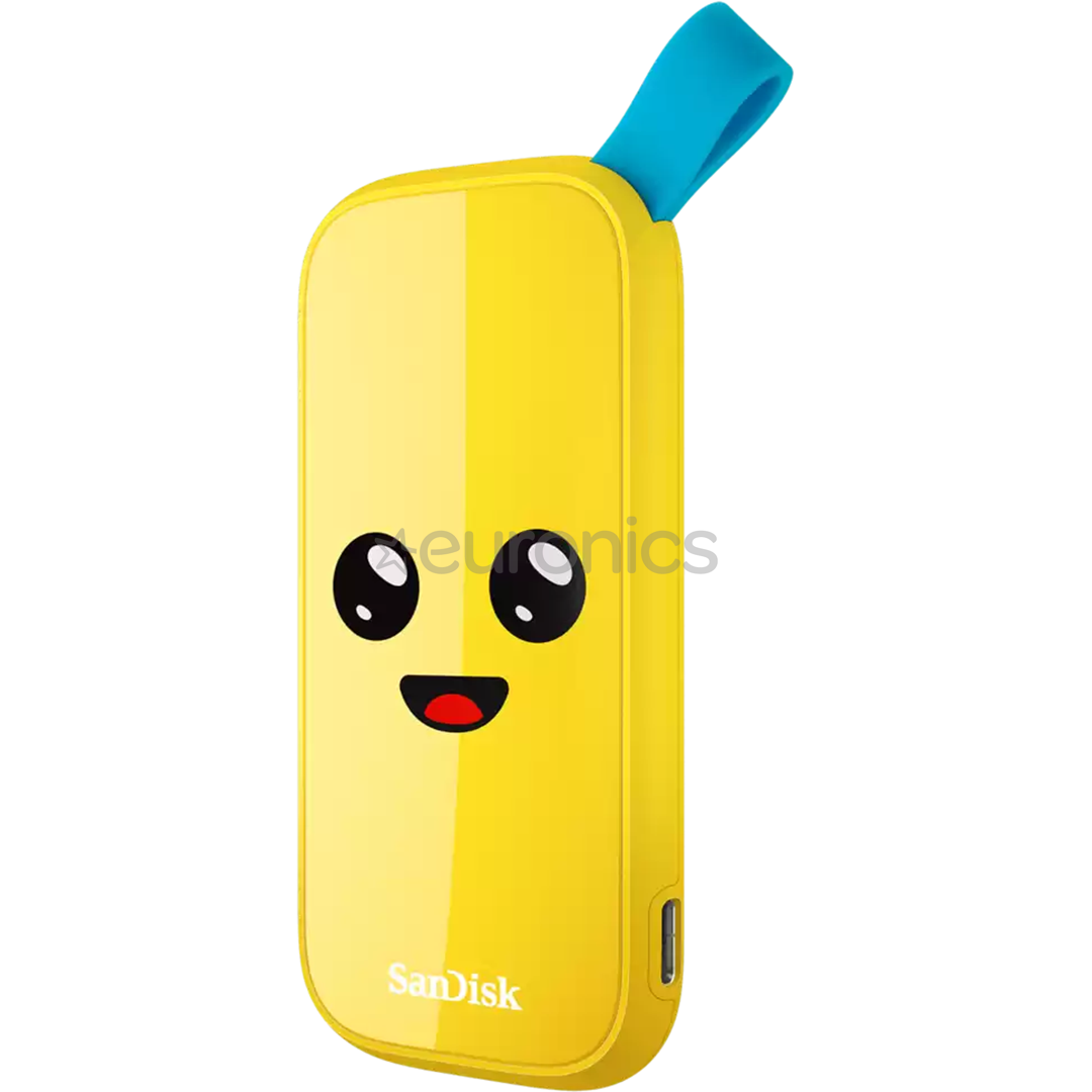 SanDisk Fortnite Portable SSD Peely Edition, 1 TB, yellow - External SSD