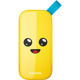 SanDisk Fortnite Portable SSD Peely Edition, 2 TB, dzeltena - Ārējais SSD cietais disks