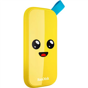 SanDisk Fortnite Portable SSD Peely Edition, 2 TB, dzeltena - Ārējais SSD cietais disks