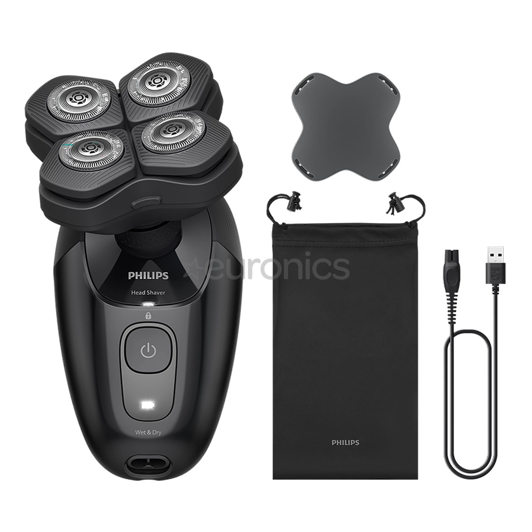 Philips Head Shaver Pro 5000 Series, black - Head shaver
