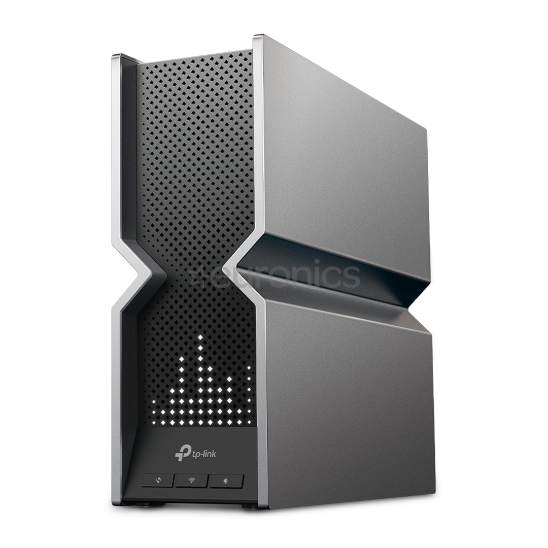 TP-Link Archer BE19000, Wi-Fi 7, sudraba/melna - Bezvadu rūteris