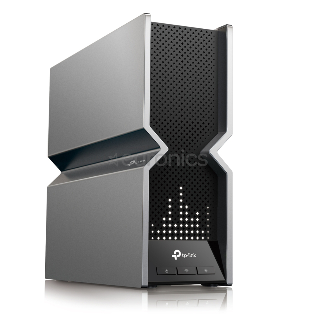 TP-Link Archer BE19000, Wi-Fi 7, sudraba/melna - Bezvadu rūteris