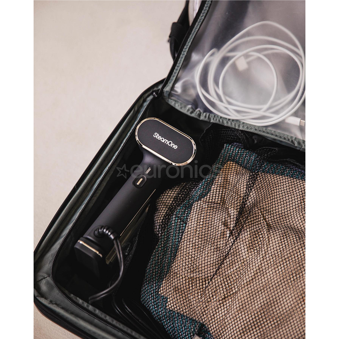 SteamOne Karl XL 2, 2000 W, melna - Rokas tvaika gludeklis