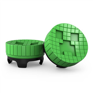 KontrolFreek Minecraft Thumbsticks Creeper Edition, Xbox, zaļa - Apvalks pogām 2200-XBX