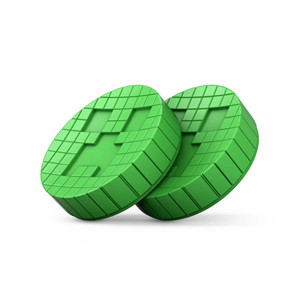 KontrolFreek Minecraft Creeper Edition No-Slip Thumb Grips, Nintendo Switch 2, зеленый - Накладки на стики 2200-SW2