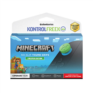 KontrolFreek Minecraft Creeper Edition No-Slip Thumb Grips, Nintendo Switch 2, зеленый - Накладки на стики