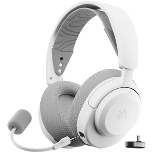 Steelseries Arctis Nova 3P Wireless, balta - Bezvadu austiņas ar mikrofonu 61687